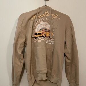 Ford Mustang Tan Sweater